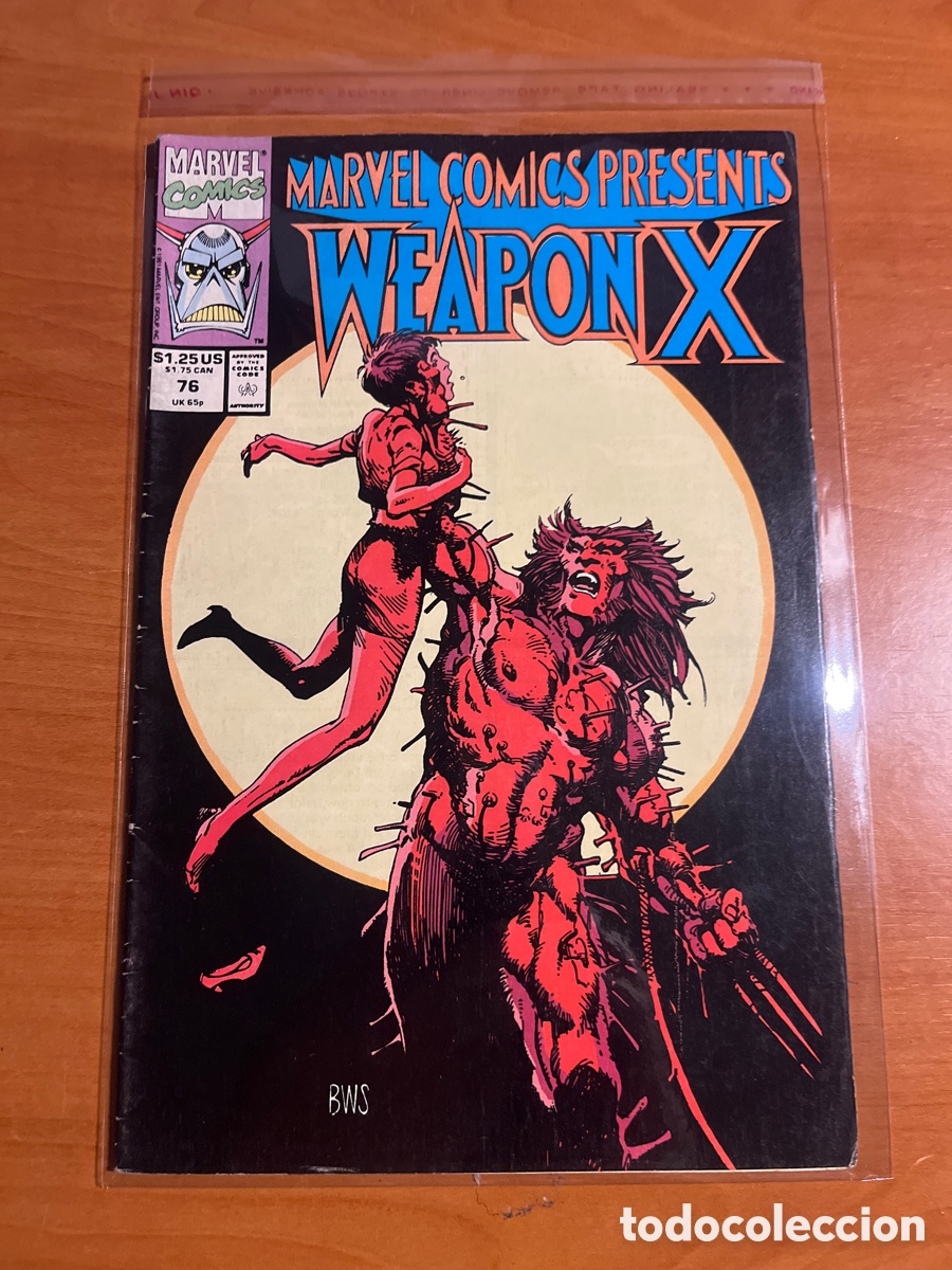 C&oacute;mics: MARVEL COMICS PRESENTS WEAPON X, N&Uacute;MERO 76, (MARVEL COMICS) - Foto 1