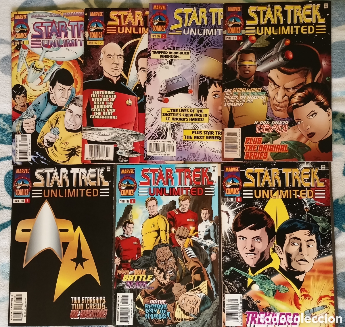 C&oacute;mics: Pack Star Trek Unlimited, Marvel/Paramount - Foto 1