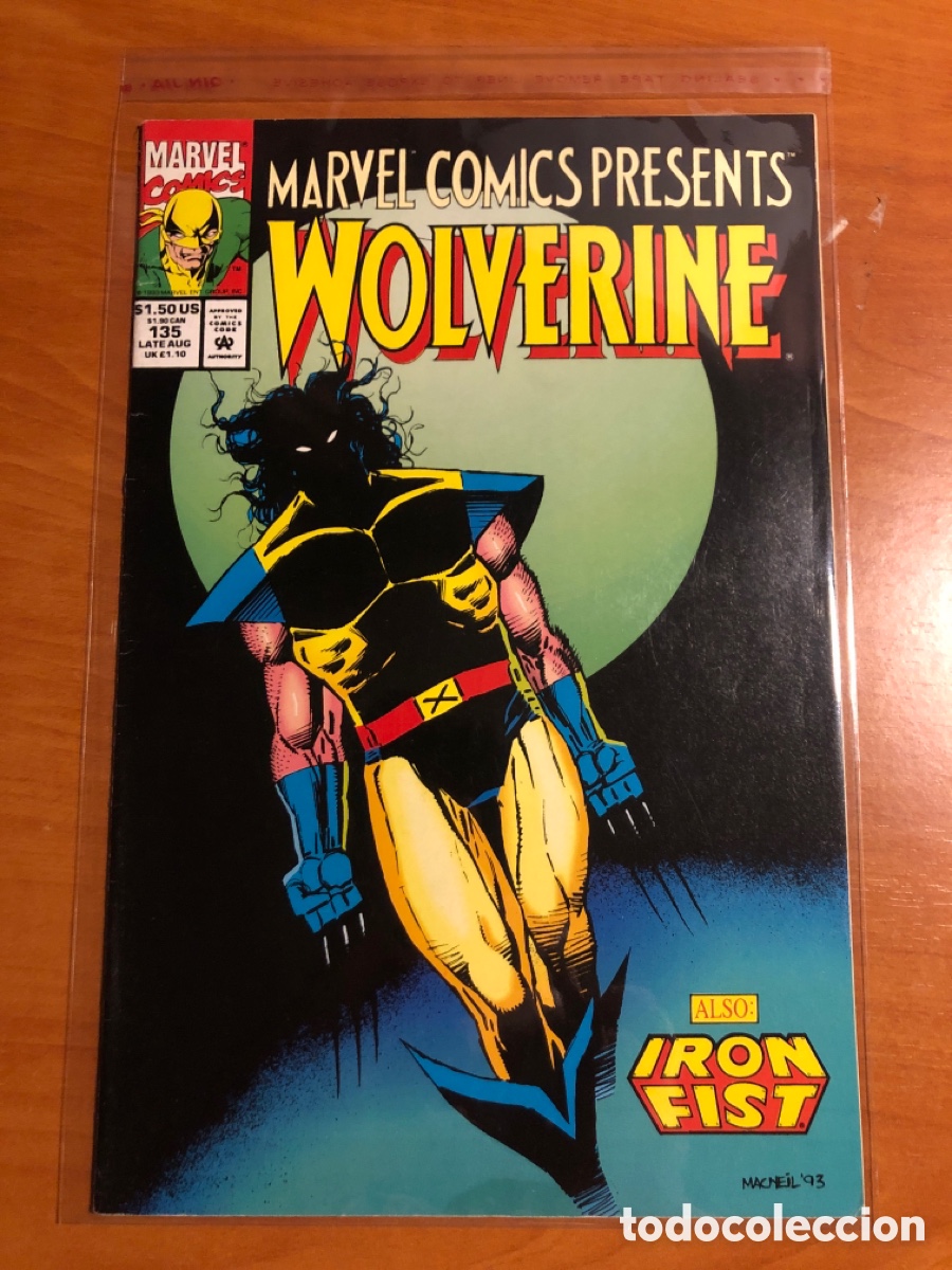 C&oacute;mics: MARVEL COMICS PRESENTS WOLVERINE Y GHOST RIDER, NUMERO 135, (MARVEL COMICS), DOBLE PORTADA!! - Foto 1