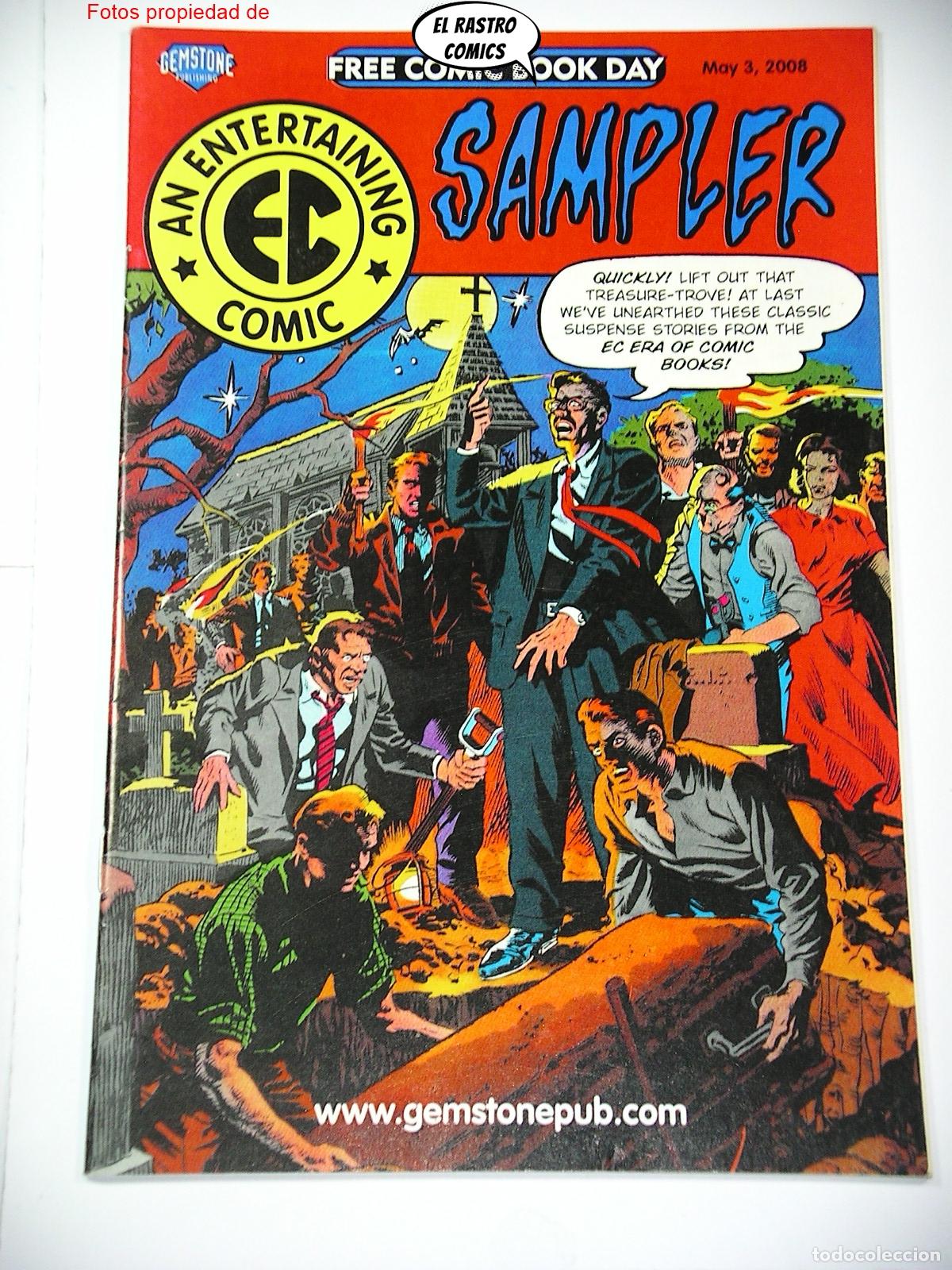 C&oacute;mics: EC Sampler, Gemstone USA 2008, en ingl&eacute;s - Foto 1