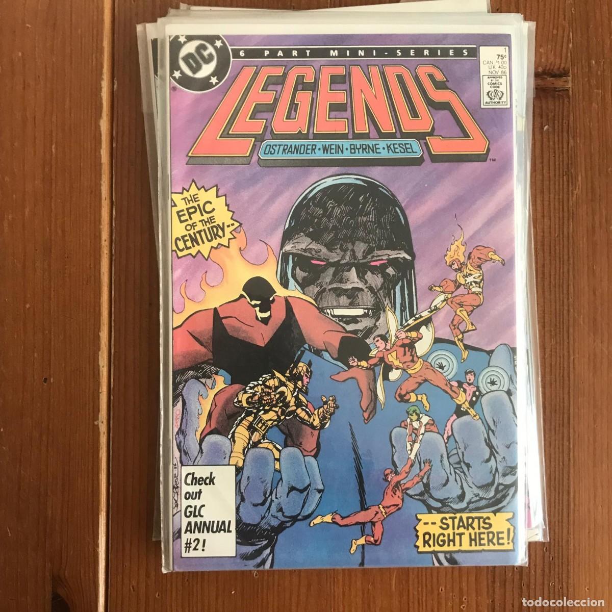 C&oacute;mics: DC COMICS: LEGENDS #1 - EN INGL&Eacute;S EDICI&Oacute;N USA 1986 - Foto 1