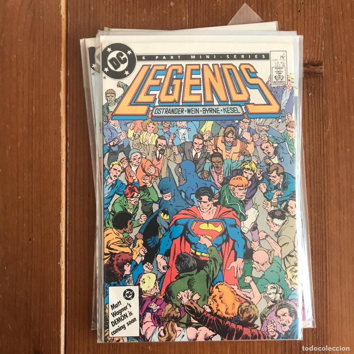 C&oacute;mics: DC COMICS: LEGENDS #2 - EN INGL&Eacute;S EDICI&Oacute;N USA 1986 - Foto 1