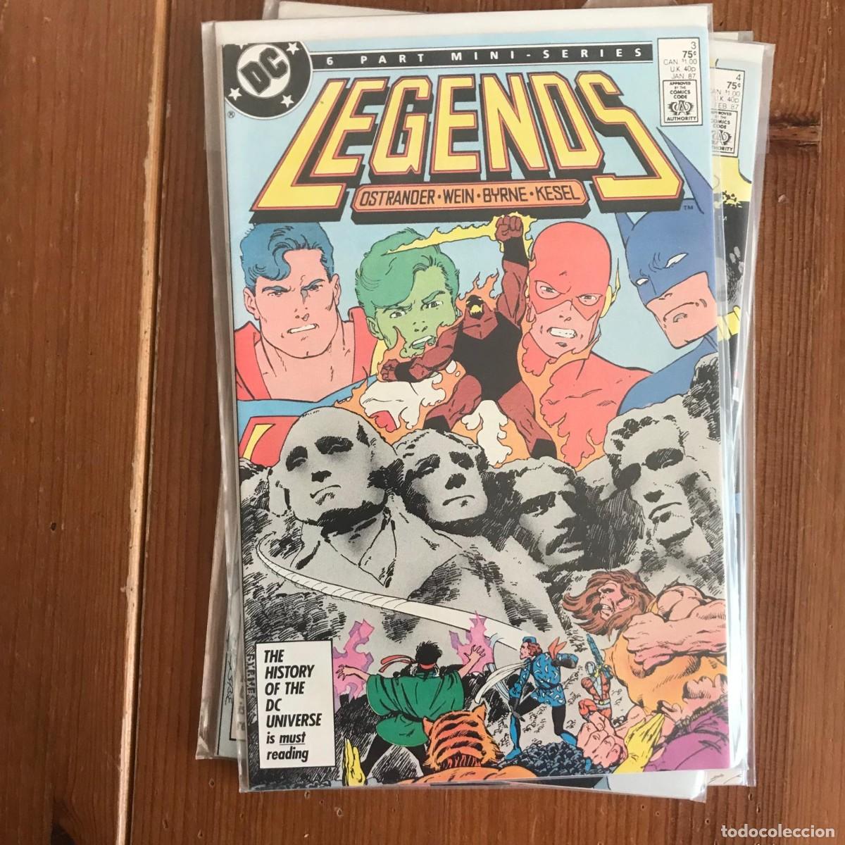C&oacute;mics: DC COMICS: LEGENDS #3 - EN INGL&Eacute;S EDICI&Oacute;N USA 1987 - Foto 1