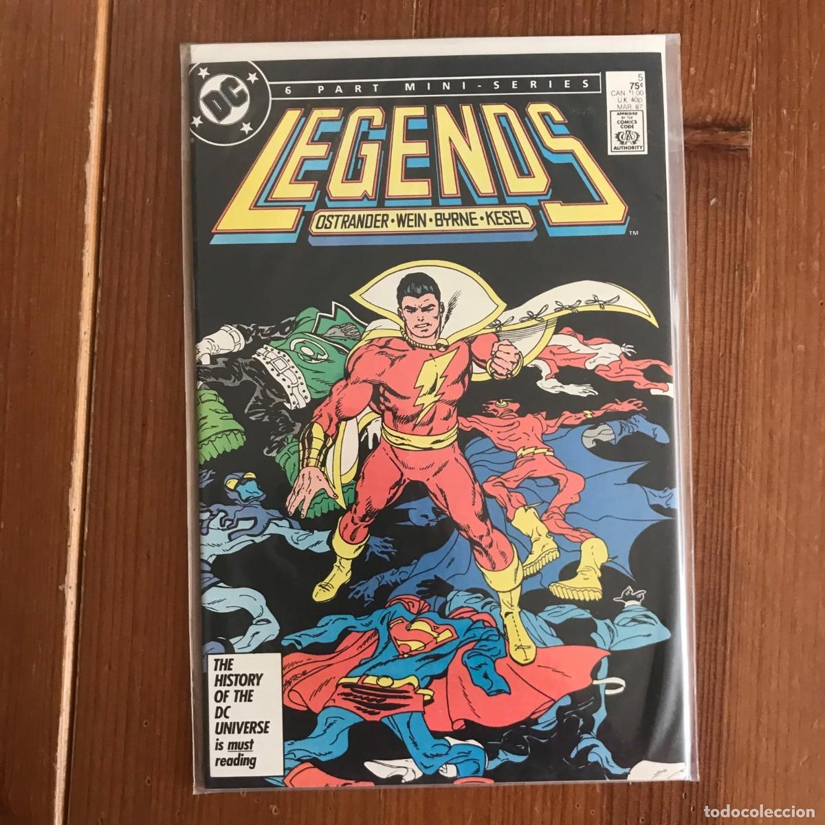C&oacute;mics: DC COMICS: LEGENDS #5 - EN INGL&Eacute;S EDICI&Oacute;N USA 1987 - Foto 1