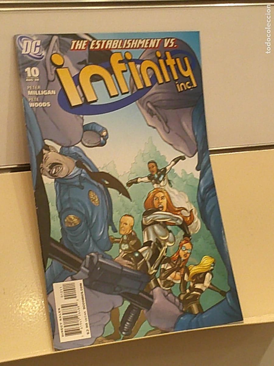 C&oacute;mics: INFINITY INC. 10 AUG 08 - DC EN INGLES - Foto 1