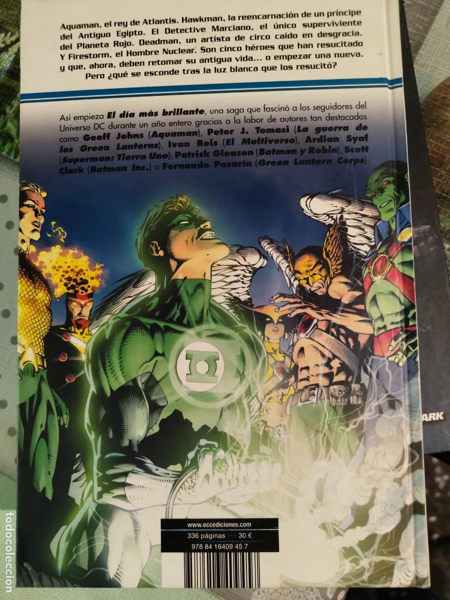 C&oacute;mics: El d&iacute;a m&aacute;s brillante Green Lantern DC - Foto 2