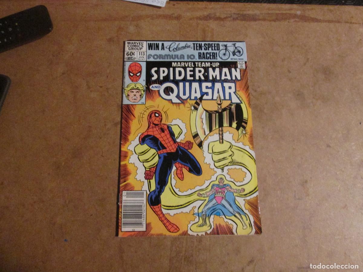 C&oacute;mics: Marvel team-up n&ordm; 113, spider-man and quasar - Foto 1