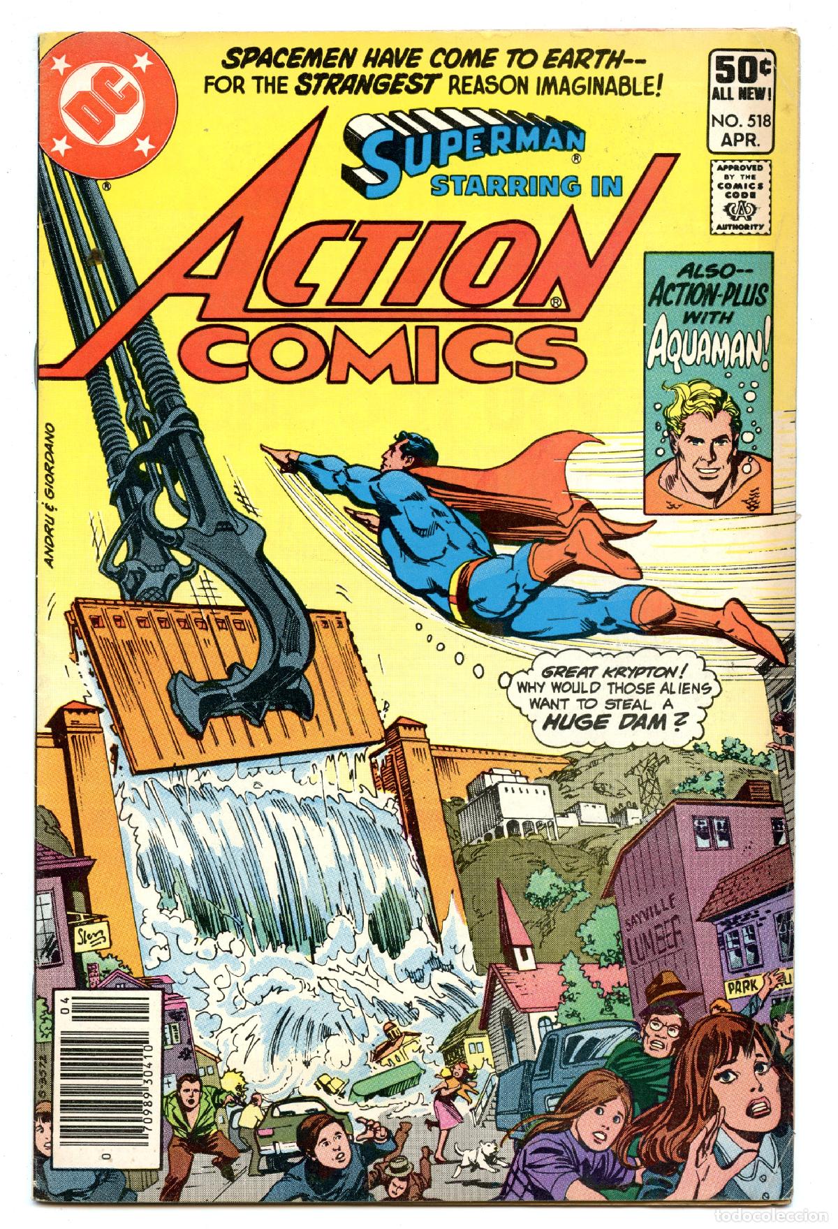 C&oacute;mics: ACTION COMICS n.518 (1980) (DC 1938 Series) - Foto 1