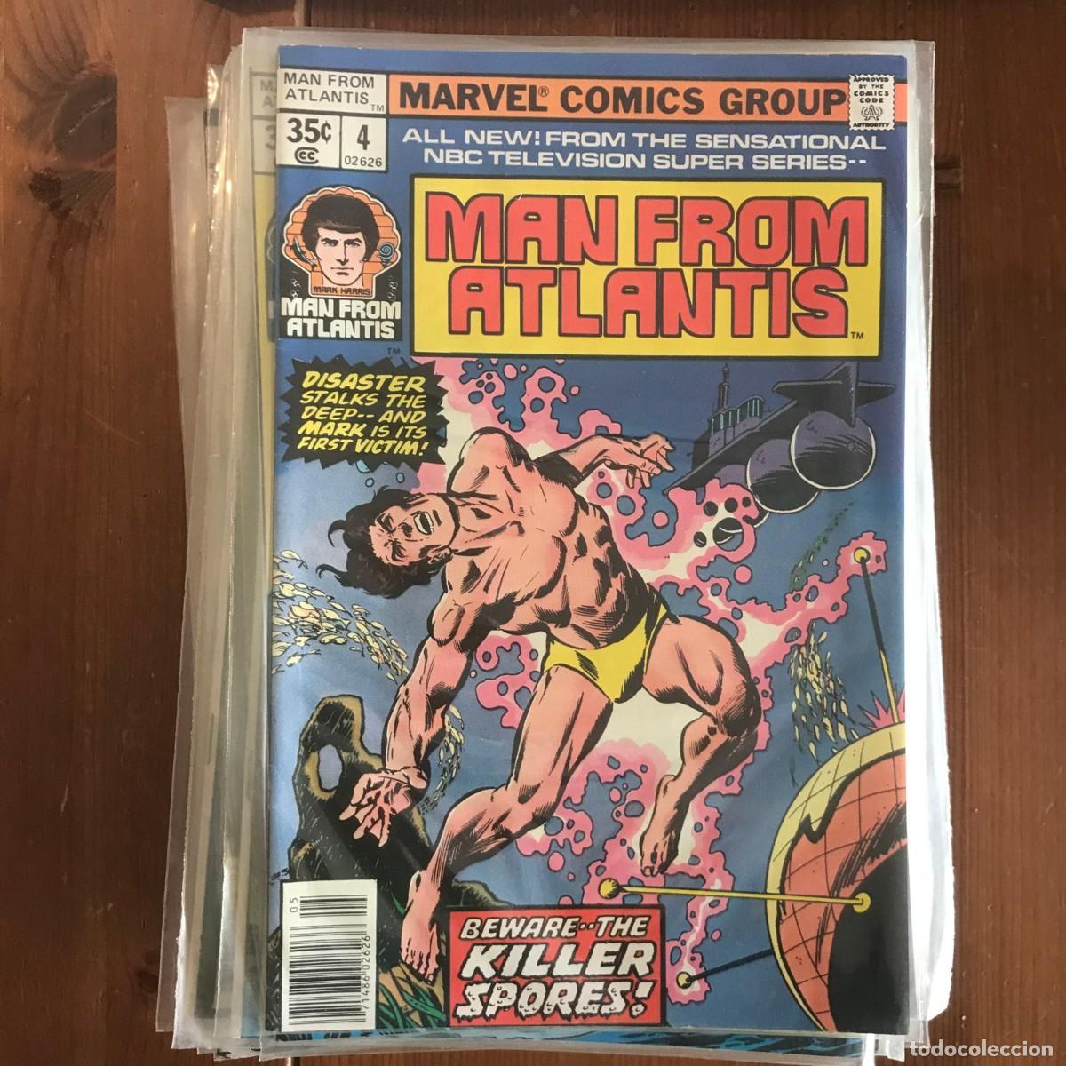 C&oacute;mics: MARVEL: MAN FROM ATLANTIS #4 - EN INGL&Eacute;S EDICI&Oacute;N USA 1978 - Foto 1