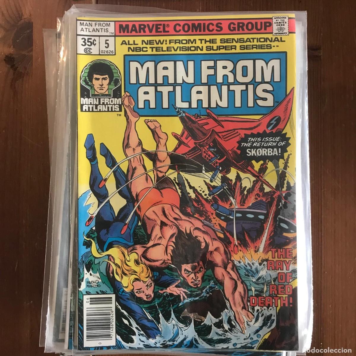 C&oacute;mics: MARVEL: MAN FROM ATLANTIS #5 - EN INGL&Eacute;S EDICI&Oacute;N USA 1978 - Foto 1