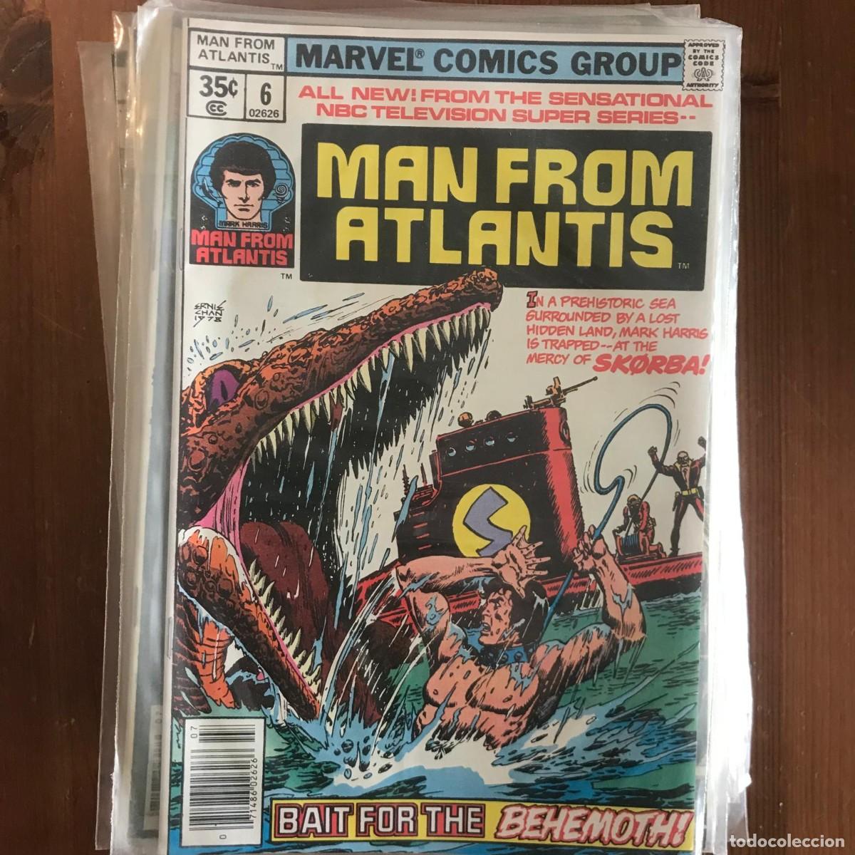 C&oacute;mics: MARVEL: MAN FROM ATLANTIS #6 - EN INGL&Eacute;S EDICI&Oacute;N USA 1978 - Foto 1