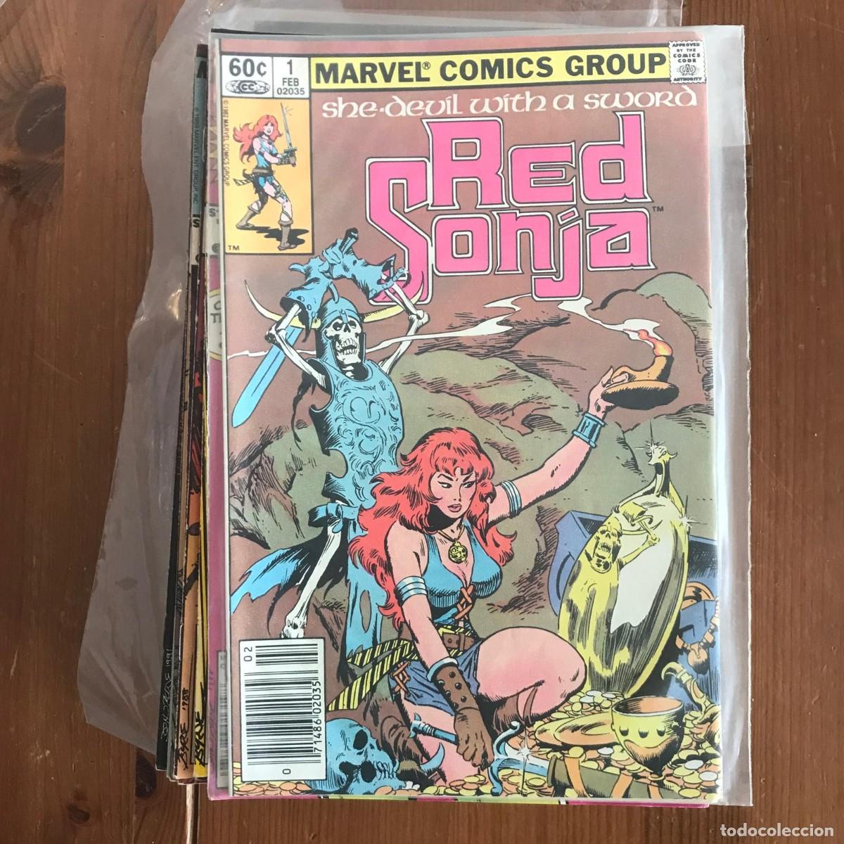C&oacute;mics: MARVEL: RED SONJA #1 - EN INGL&Eacute;S EDICI&Oacute;N USA 1983 - Foto 1