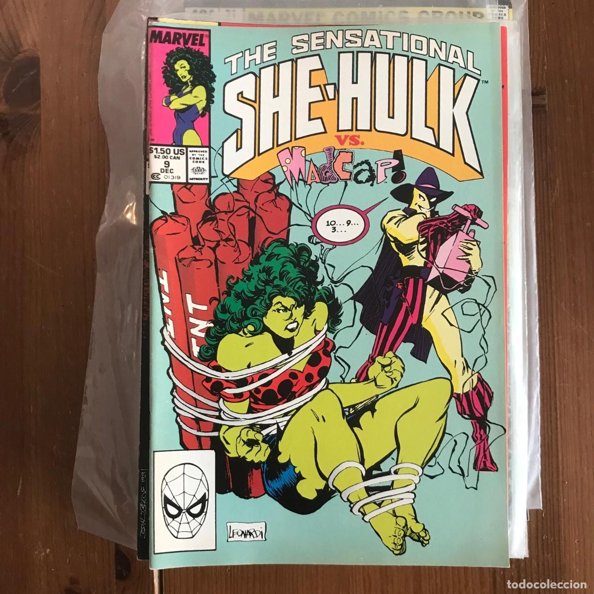 C&oacute;mics: MARVEL: SHE-HULK #9 - EN INGL&Eacute;S EDICI&Oacute;N USA 1989 - Foto 1