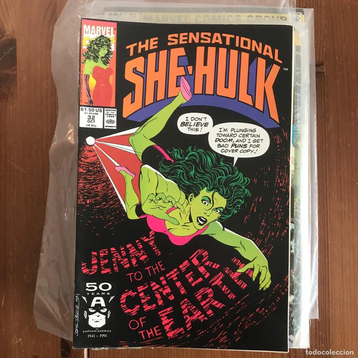 C&oacute;mics: MARVEL: SHE-HULK #32 - EN INGL&Eacute;S EDICI&Oacute;N USA 1991 - Foto 1