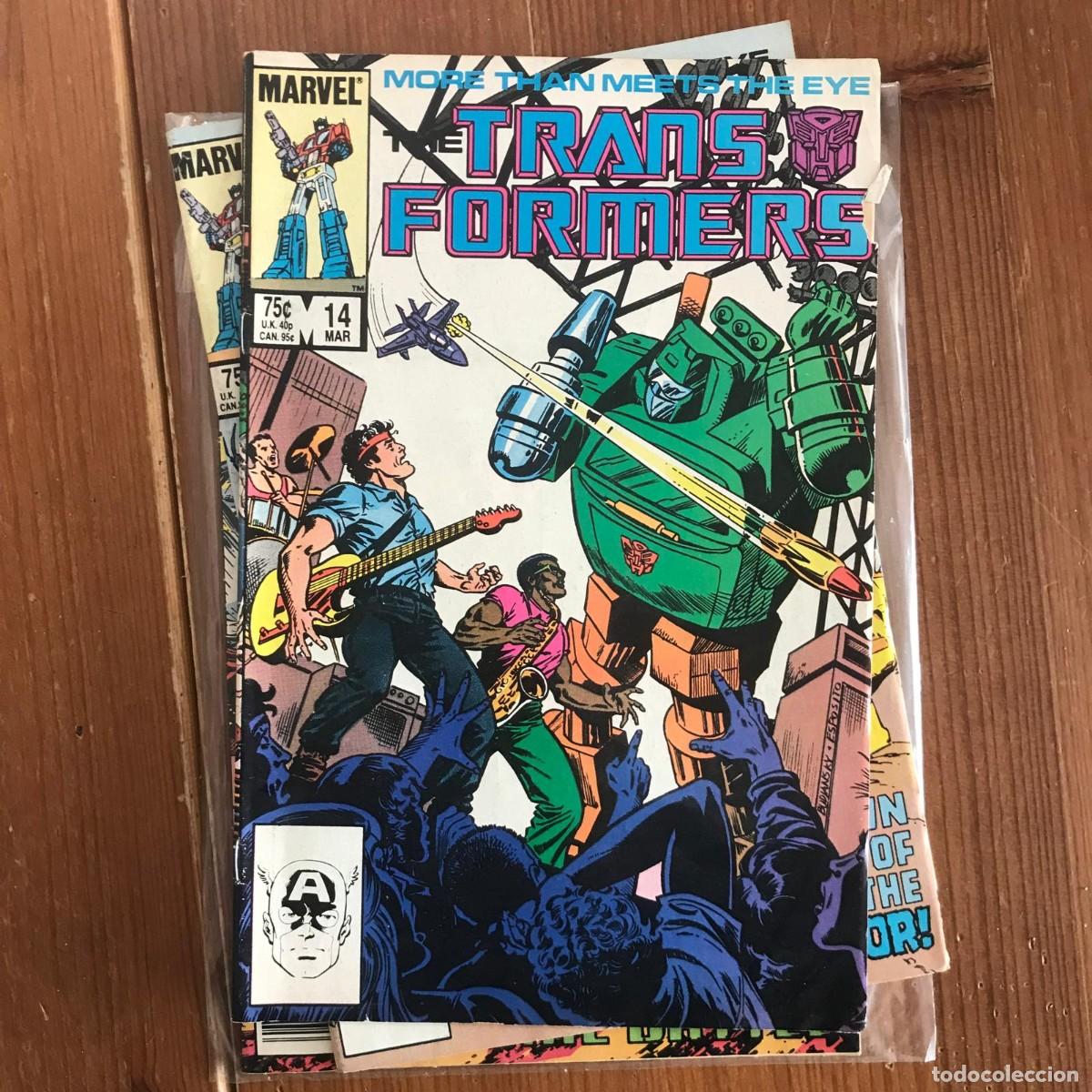 C&oacute;mics: MARVEL: TRANSFORMERS #14 - EN INGL&Eacute;S EDICI&Oacute;N USA 1986 - Foto 1