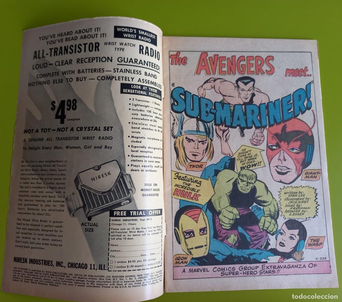 C&oacute;mics: The Avengers #3 (Marvel USA) - Foto 3