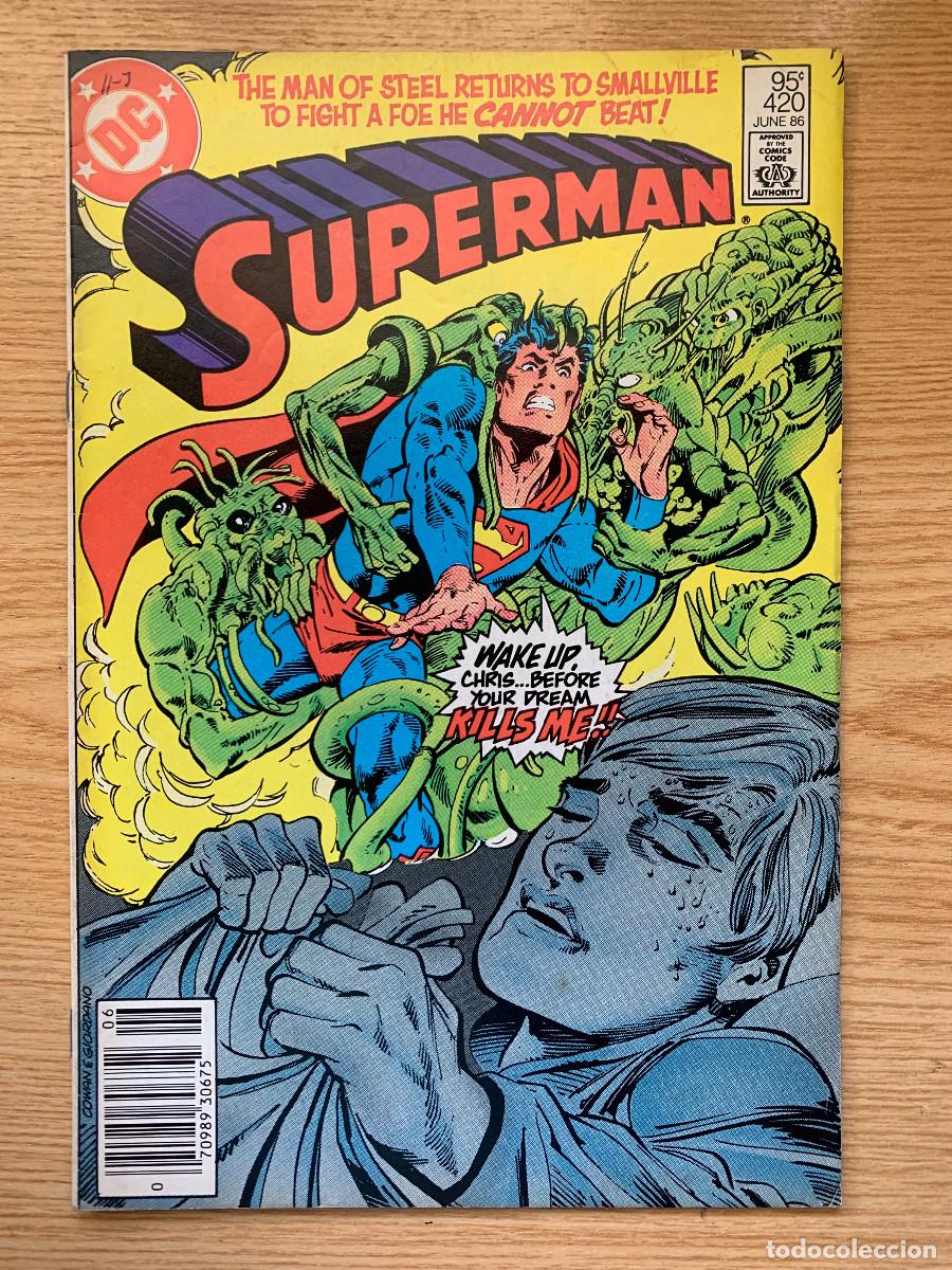 C&oacute;mics: Superman # 420 - Eliot S. Maggin & Curt Swan - Foto 1