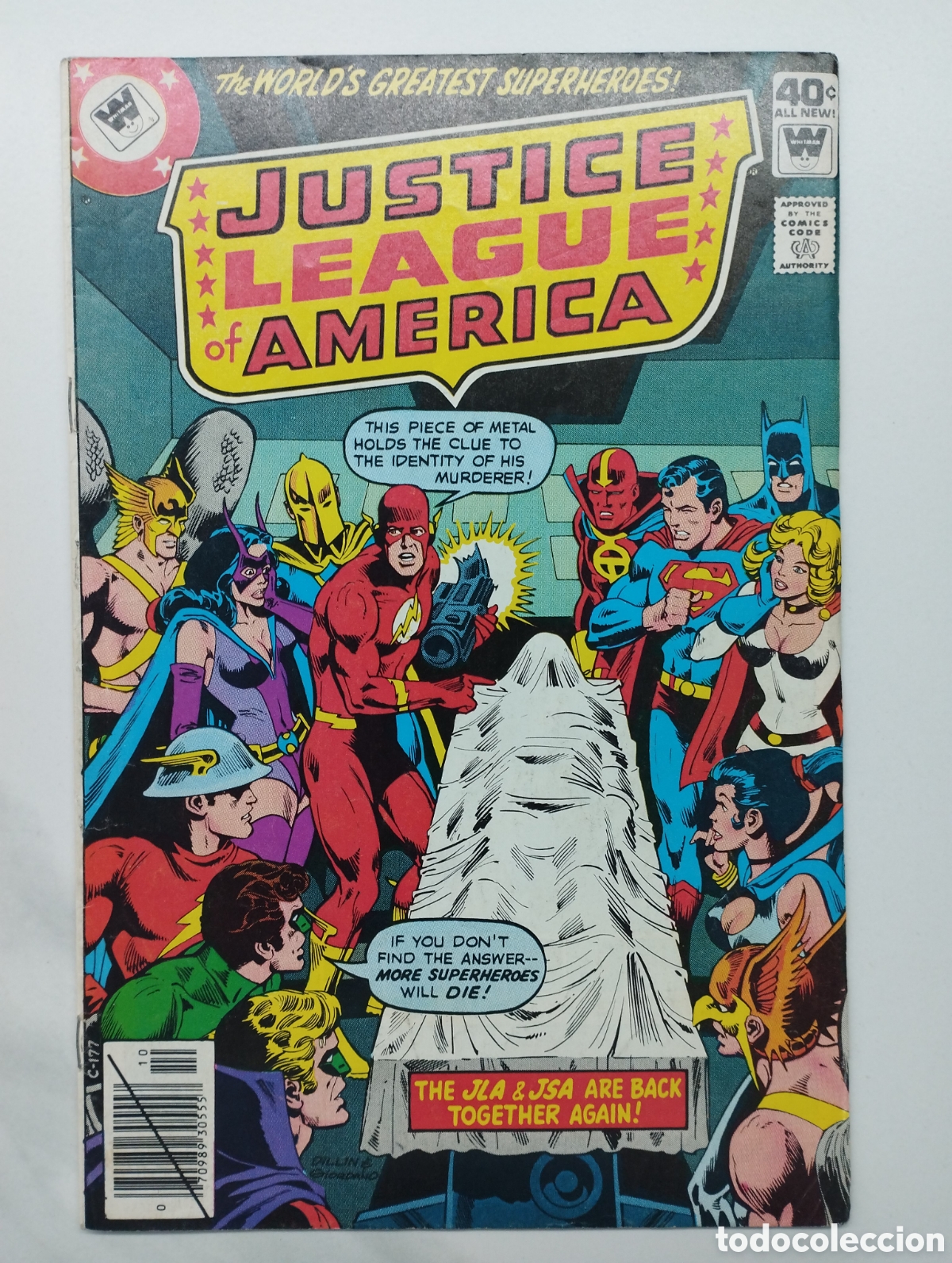 C&oacute;mics: Justice League 171 Whitman variant - Foto 1