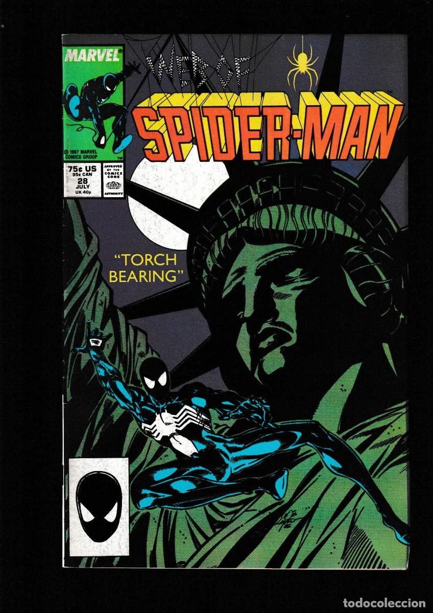 C&oacute;mics: WEB OF SPIDER-MAN 28 - MARVEL 1987 VFN - Foto 1