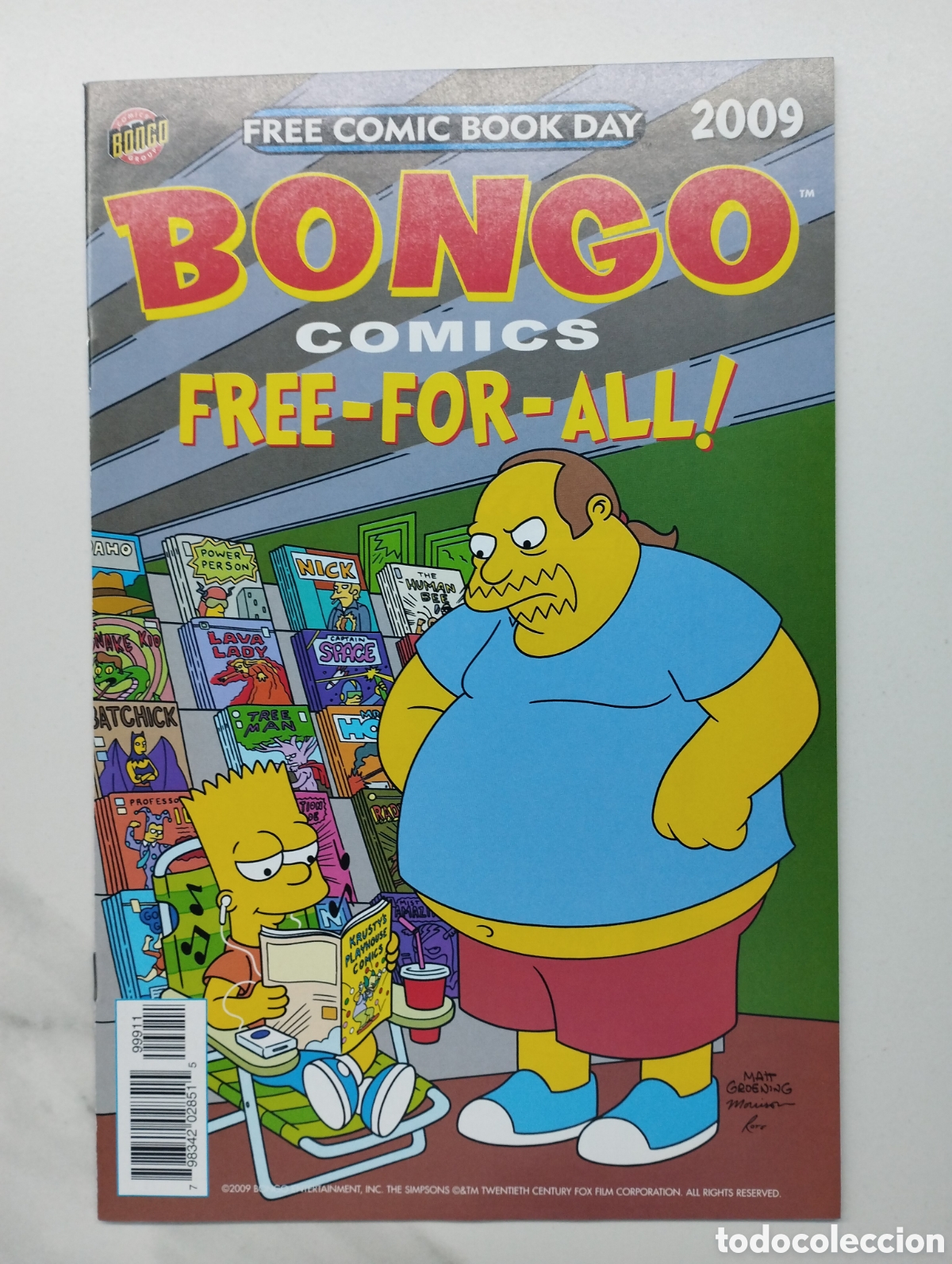 C&oacute;mics: Bongo Comics Free For All FCBD 2009 - Foto 1