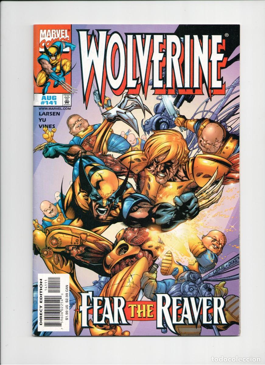 C&oacute;mics: WOLVERINE #141 MARVEL COMICS 1999 + trading card + B&B - Foto 1