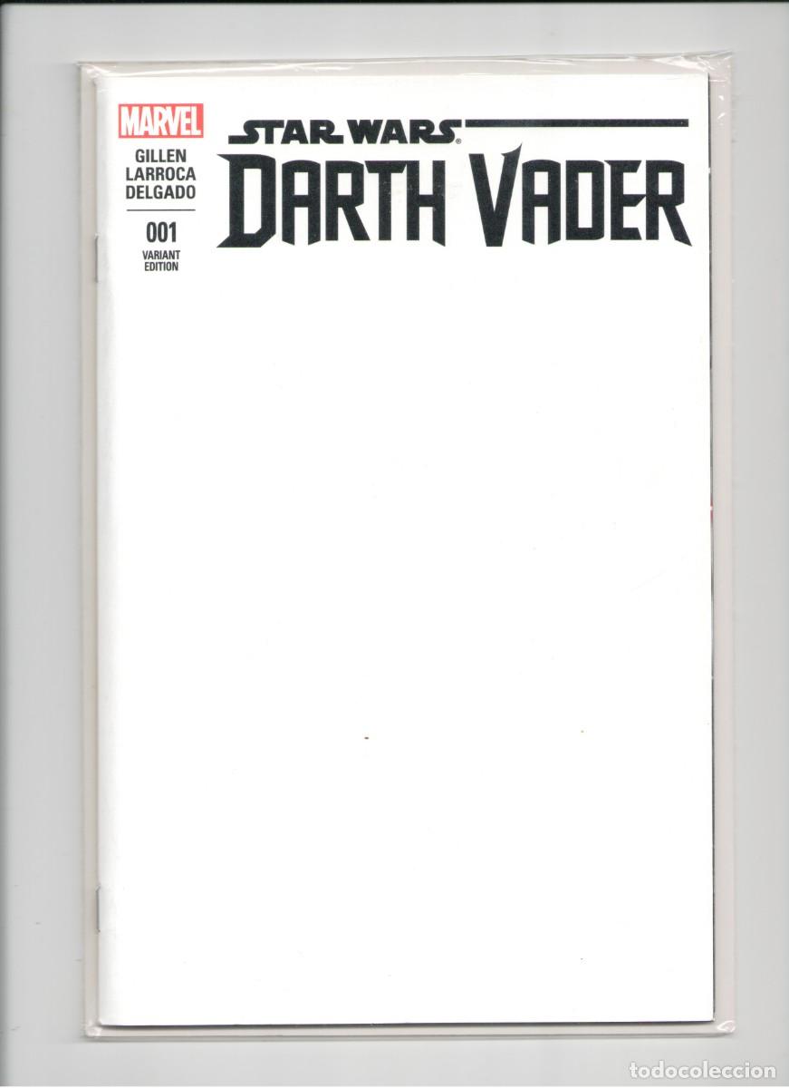 C&oacute;mics: STAR WARS DARTH VADER #1 MARVEL COMICS 2015 + B&B VARIANT EDITON - Foto 1