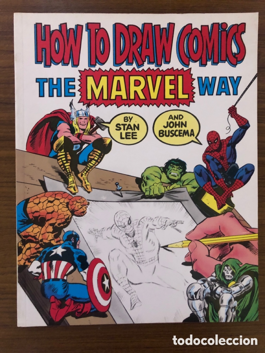 C&oacute;mics: HOW TO DRAW COMICS,THE MARVEL WAY,(TITAN BOOKS) - Foto 1