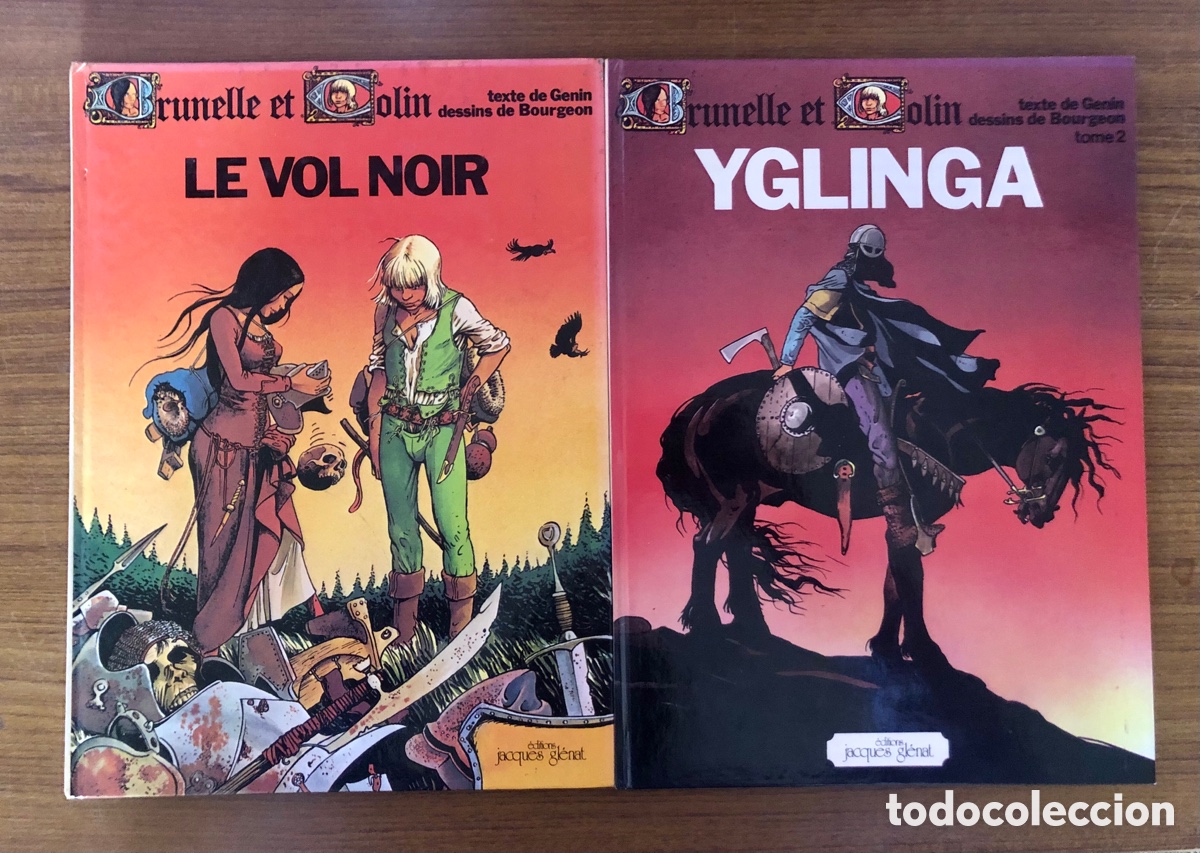 C&oacute;mics: BRUNELLE ET COL&Iacute;N,2 N&Uacute;MEROS,(EIDITIONS JACQUES GLENAT) - Foto 1