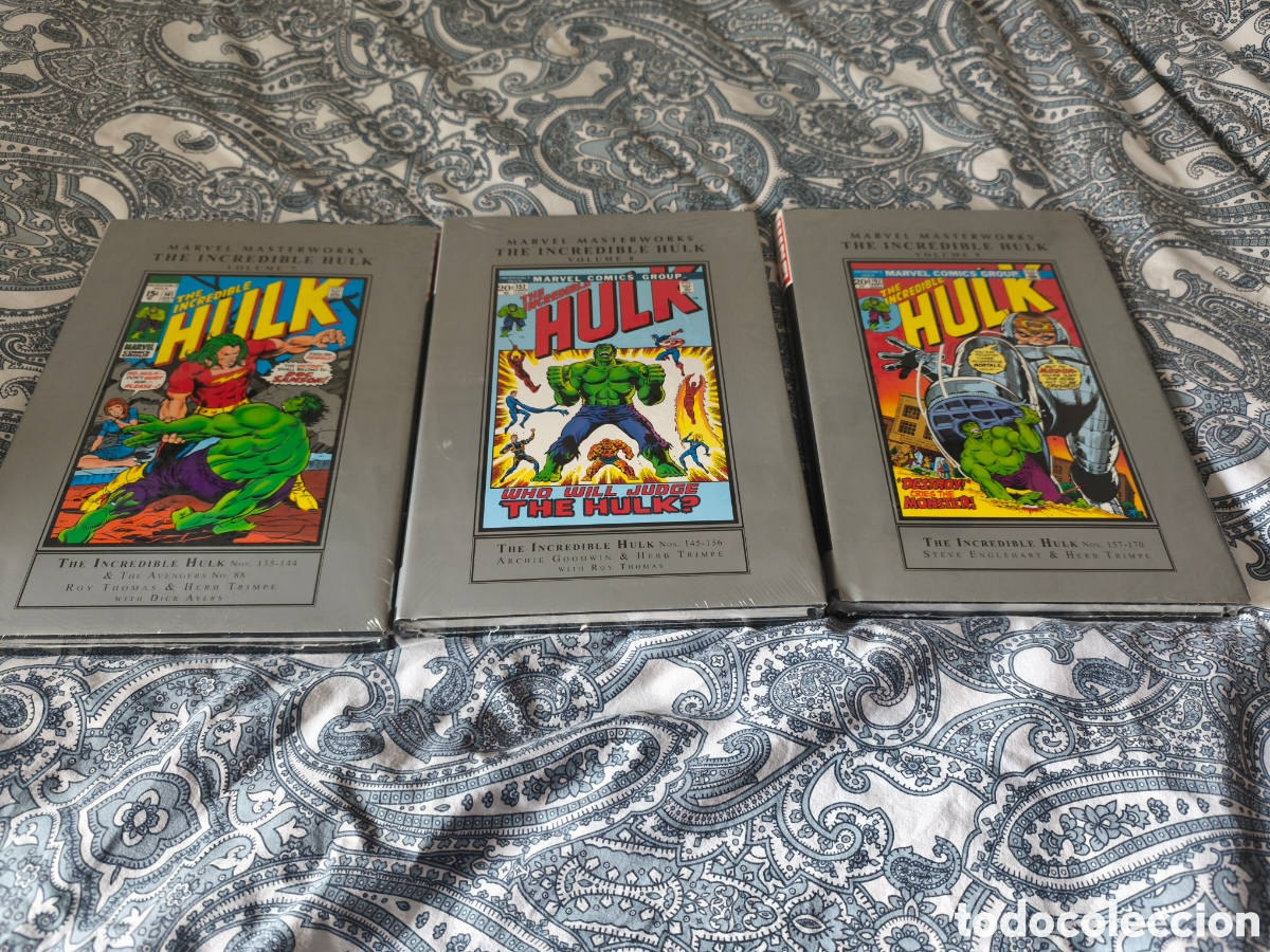 C&oacute;mics: Hulk Marvel Masterworks 7, 8 y 9 - Foto 1