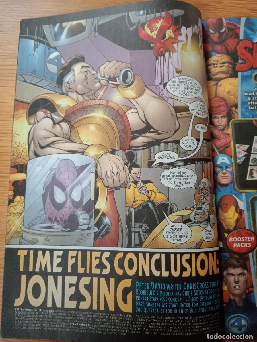 C&oacute;mics: EN INGL&Eacute;S. EDICI&Oacute;N ORIGINAL. CAPTAIN MARVEL N.&ordm; 30. GRAPA. MARVEL. 2005. - Foto 3