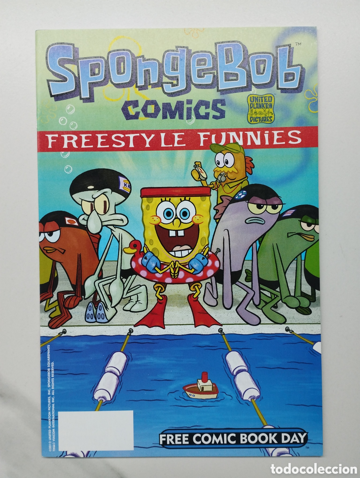 C&oacute;mics: SpongeBob Freestyle Funnies FCBD edition