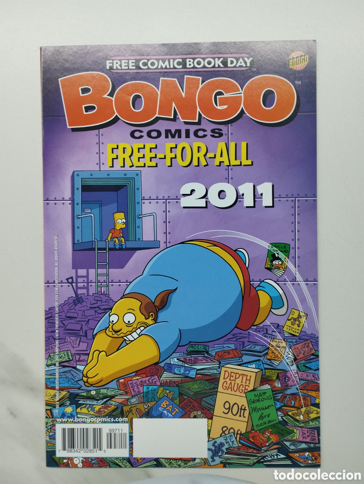 C&oacute;mics: Bongo Comics Free For All FCBD edition 2011