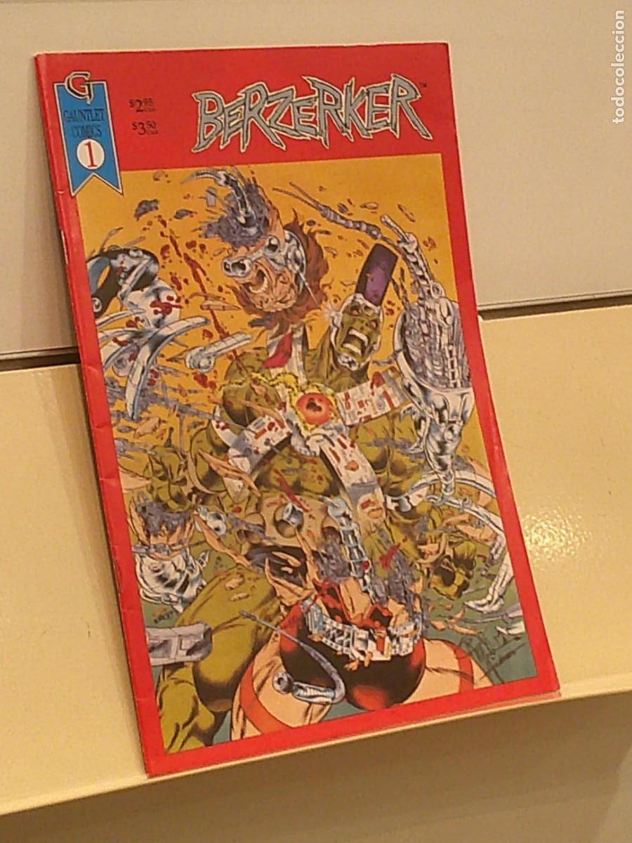 C&oacute;mics: BERZERKER N&ordm; 1 FEBRUARY 1993 - GAUNTLET COMICS EN INGLES - Foto 1