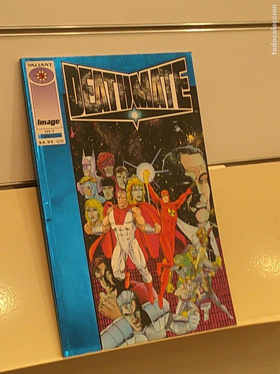 C&oacute;mics: DEATHMATE BLUE OCTOBER 1993 - VALIANT EN INGLES - Foto 1