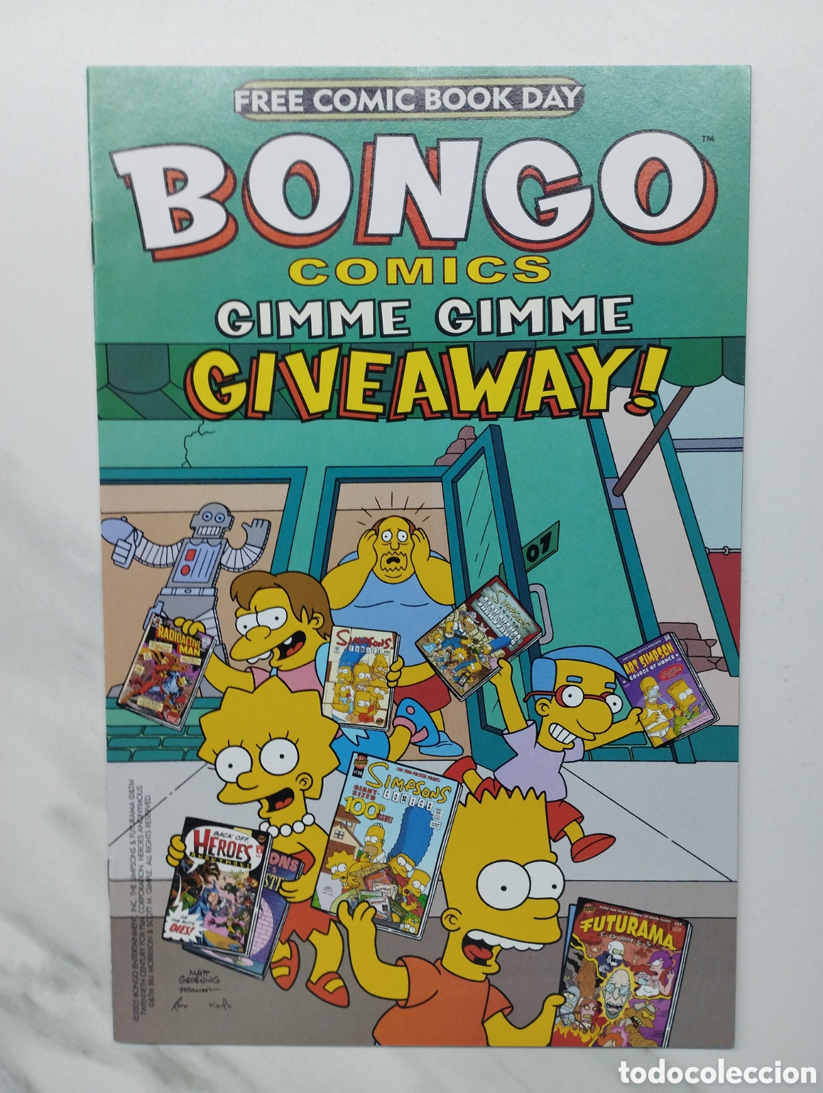 C&oacute;mics: Bongo Comics Giveaway FCBD edition - Foto 1