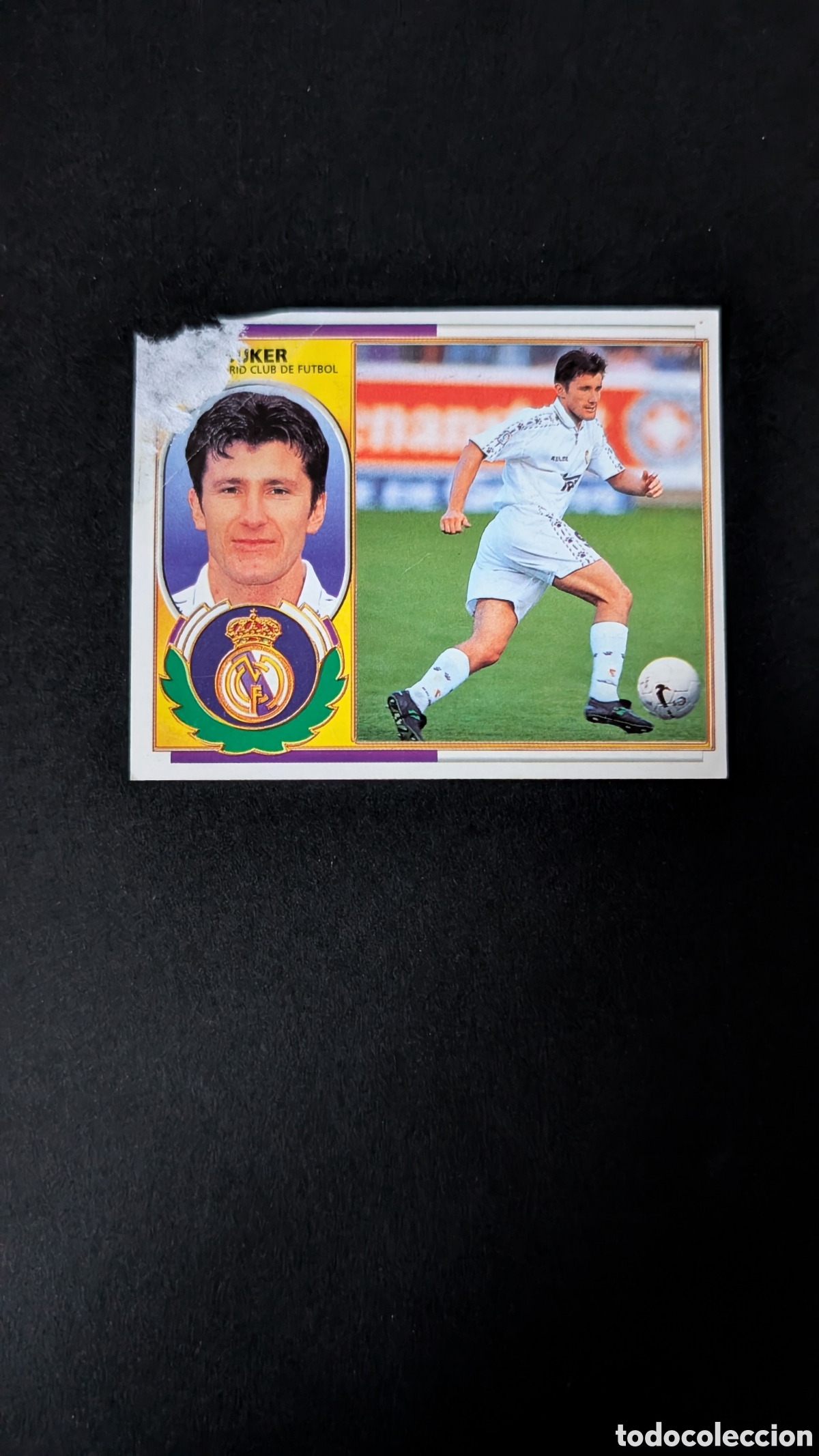 C&oacute;mics: SUKER VERSION REAL MADRID LIGA ESTE 1996/97 96 97 VENTANILLA - Foto 1