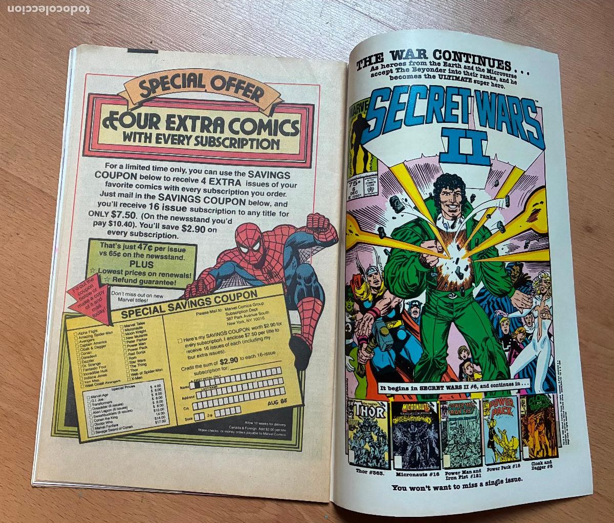 C&oacute;mics: DOCTOR STRANGE, MARVEL COMIC USA, Numero 74 - Foto 5