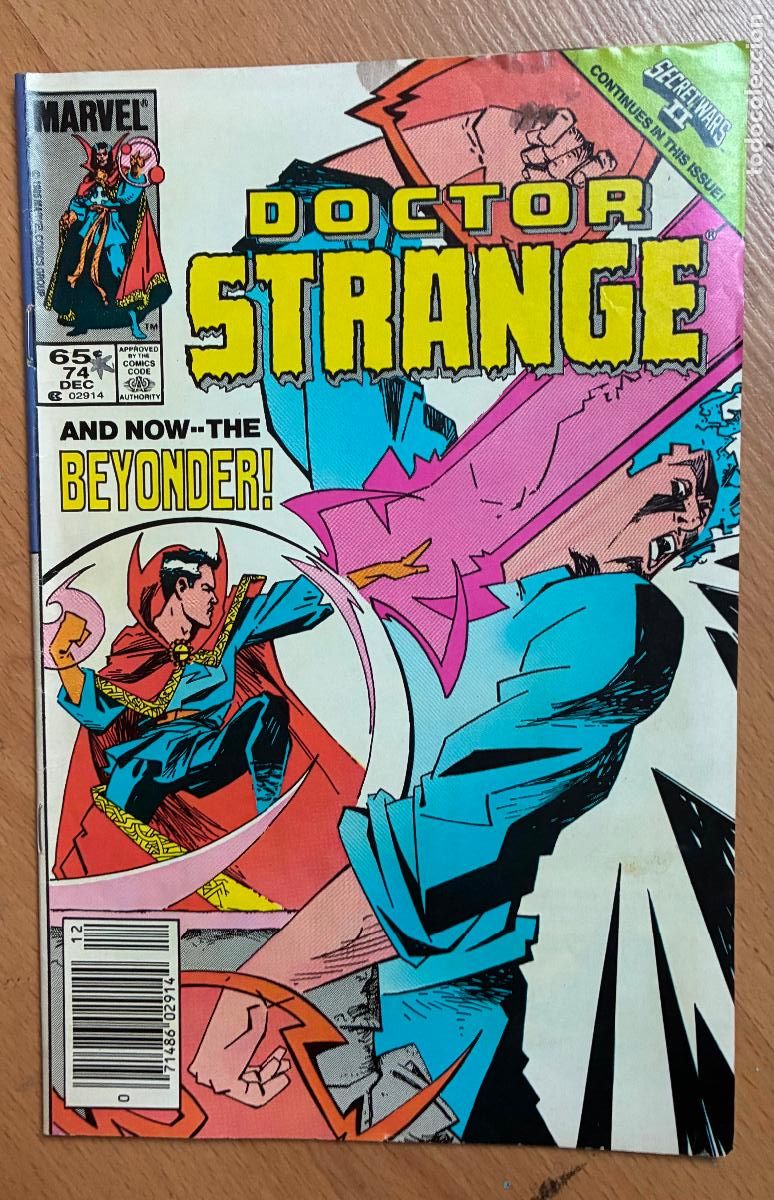 C&oacute;mics: DOCTOR STRANGE, MARVEL COMIC USA, Numero 74 - Foto 1