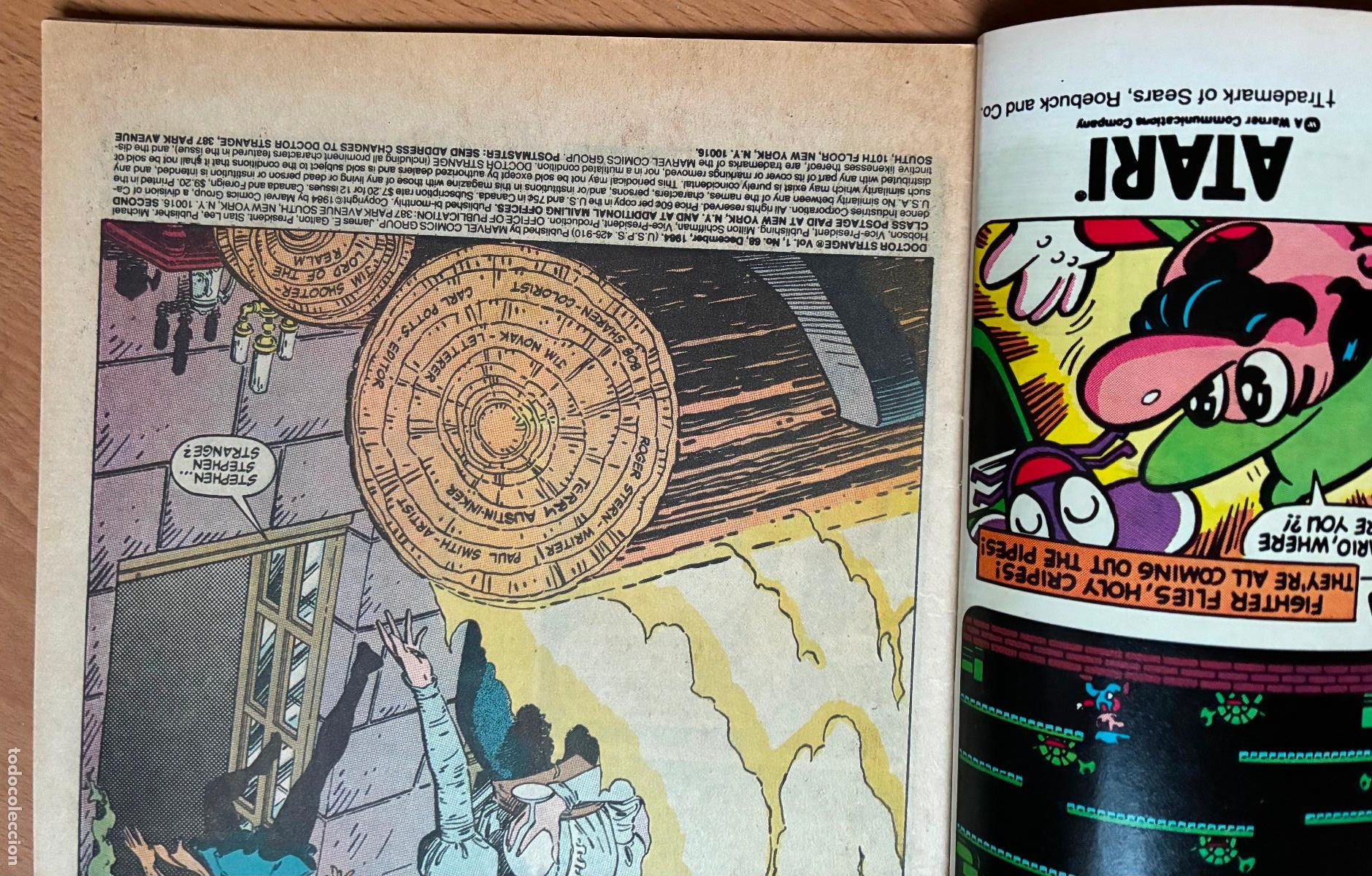 C&oacute;mics: DOCTOR STRANGE, MARVEL ,COMIC USA, Numero 68 - Foto 3