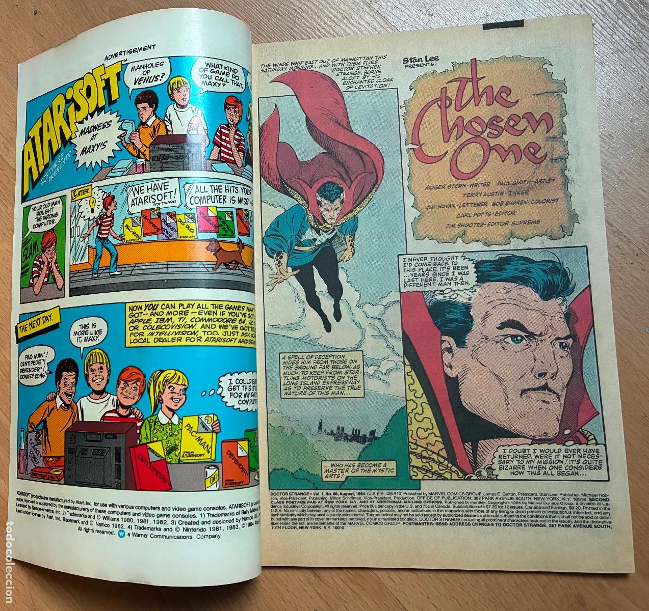 C&oacute;mics: DOCTOR STRANGE, MARVEL, COMIC USA, Numero 66 - Foto 2