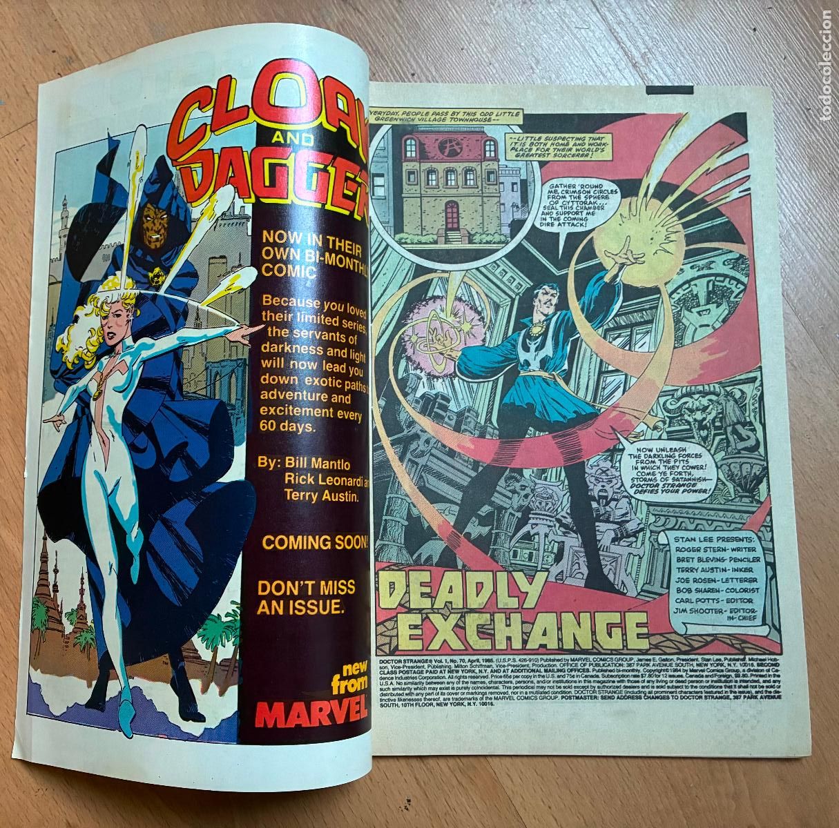 C&oacute;mics: DOCTOR STRANGE, MARVEL, COMIC USA, Numero 70 - Foto 3