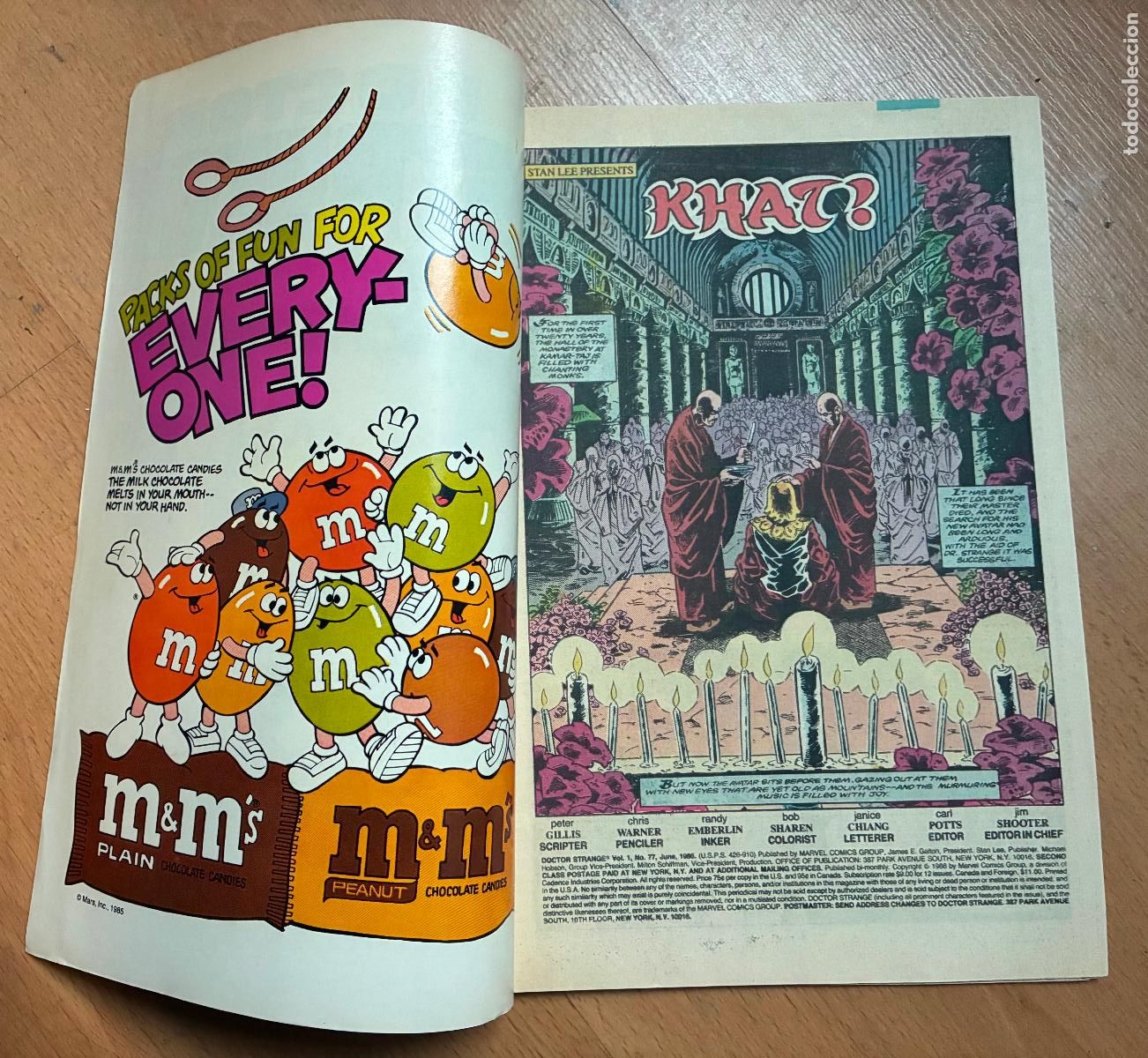 C&oacute;mics: DOCTOR STRANGE, MARVEL, COMIC USA, Numero 77 - Foto 3