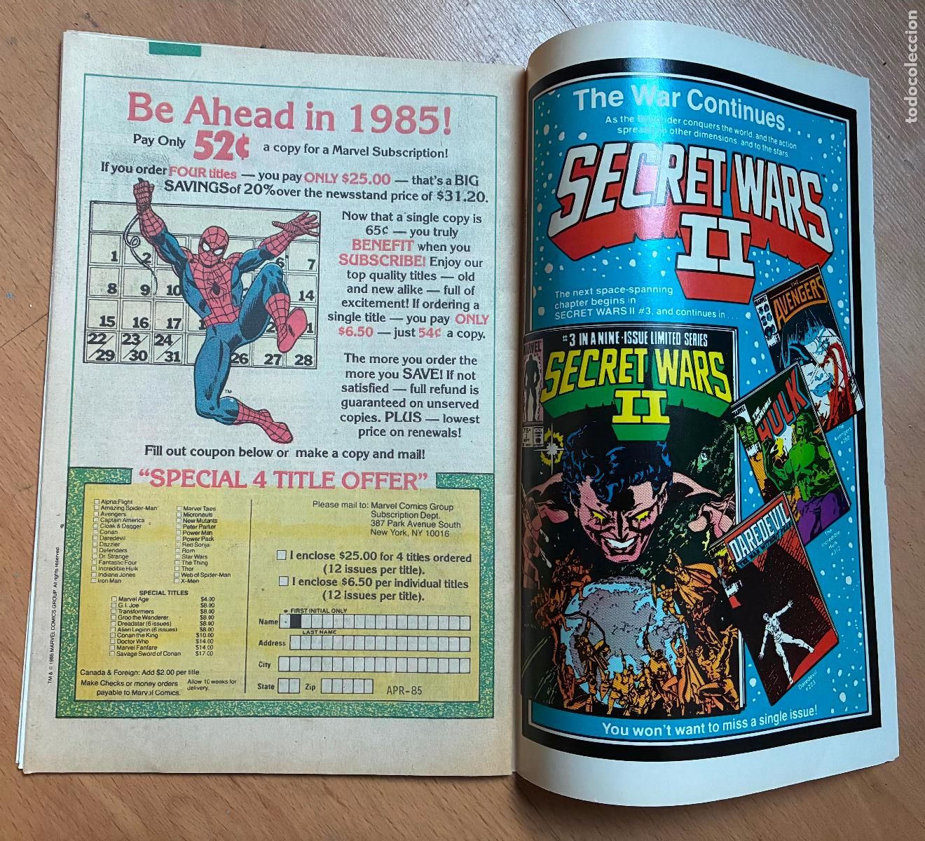 C&oacute;mics: DOCTOR STRANGE, MARVEL, COMIC USA, Numero 72 - Foto 5
