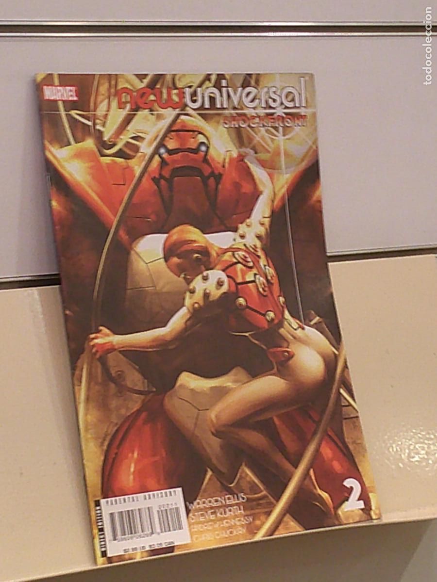 C&oacute;mics: NEW UNIVERSAL: SHOCKFRONT 2 AUGUST 2008 - MARVEL EN INGLES - Foto 1