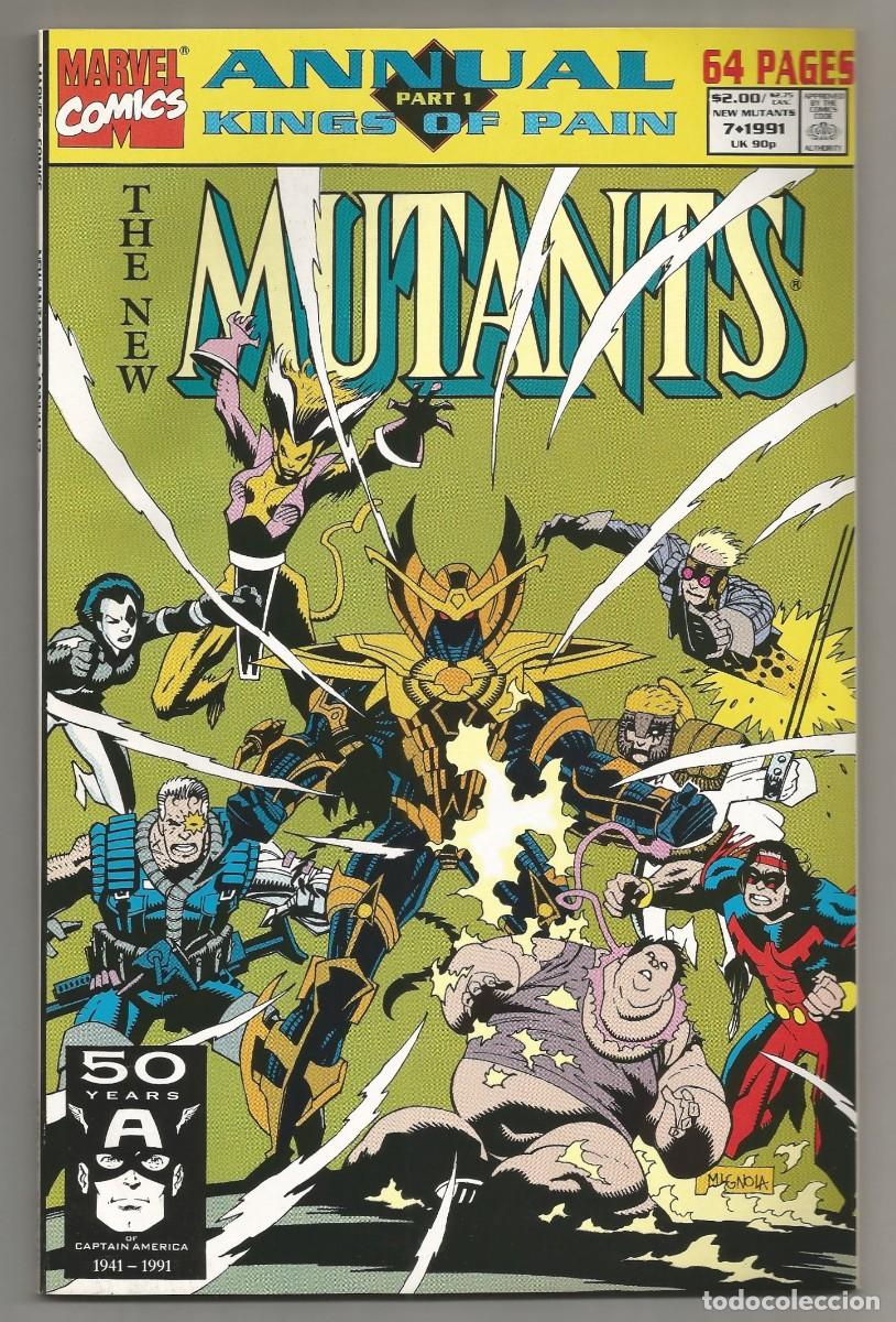 C&oacute;mics: NEW MUTANTS ANNUAL #7 NM, MARVEL COMICS 1991 - Foto 1
