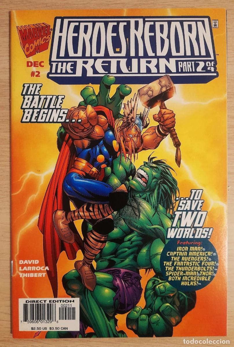 C&oacute;mics: Heroes Reborn : The Return - Coleccion Completa de 4 Comics - Marvel - Foto 2
