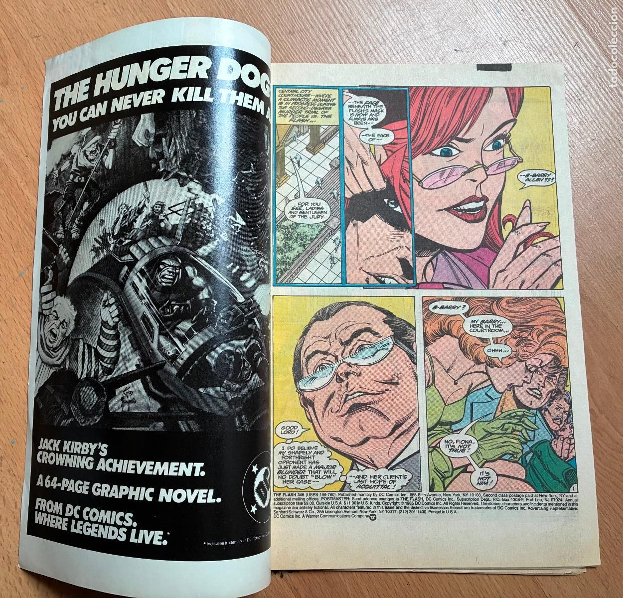 C&oacute;mics: FLASH DC, COMIC USA, Numero 346 - Foto 3