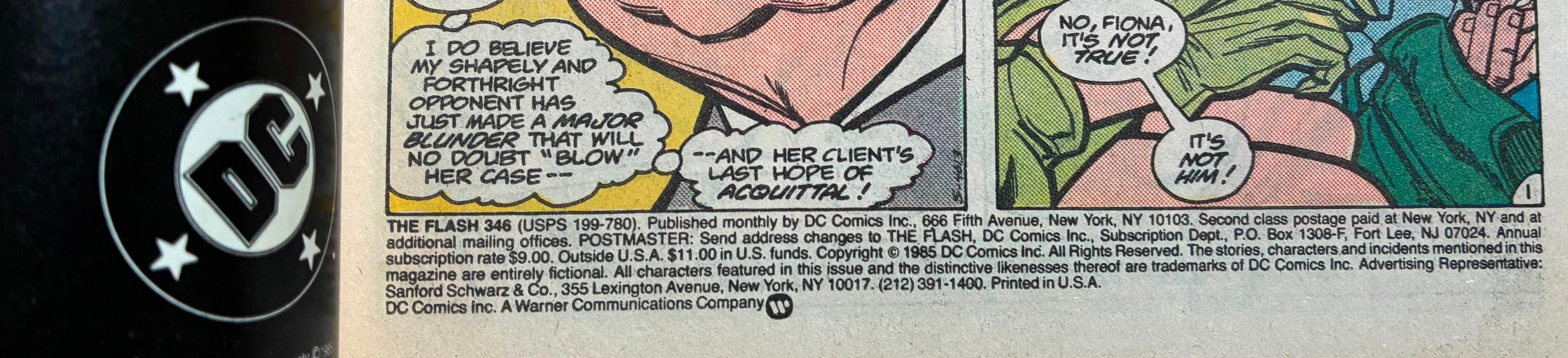 C&oacute;mics: FLASH DC, COMIC USA, Numero 346 - Foto 4