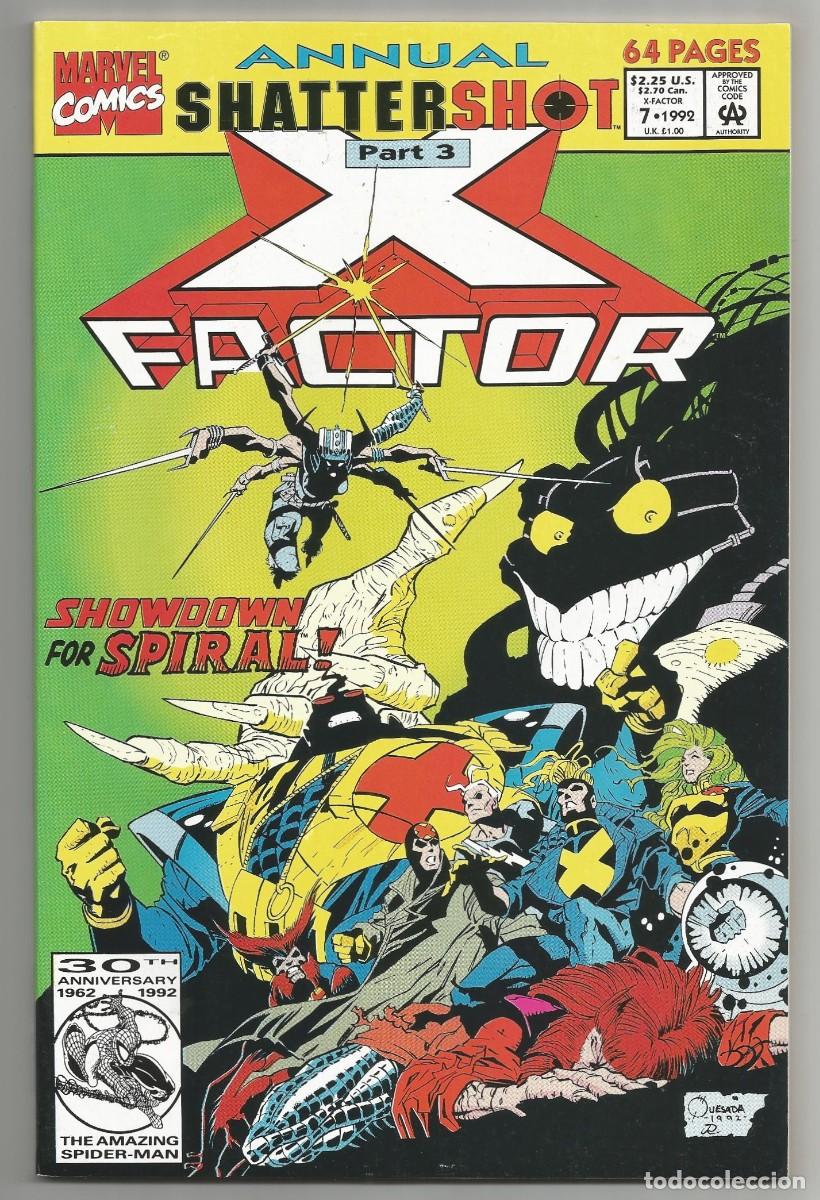C&oacute;mics: X-FACTOR ANNUAL #7 NM, MARVEL COMICS 1992 - Foto 1