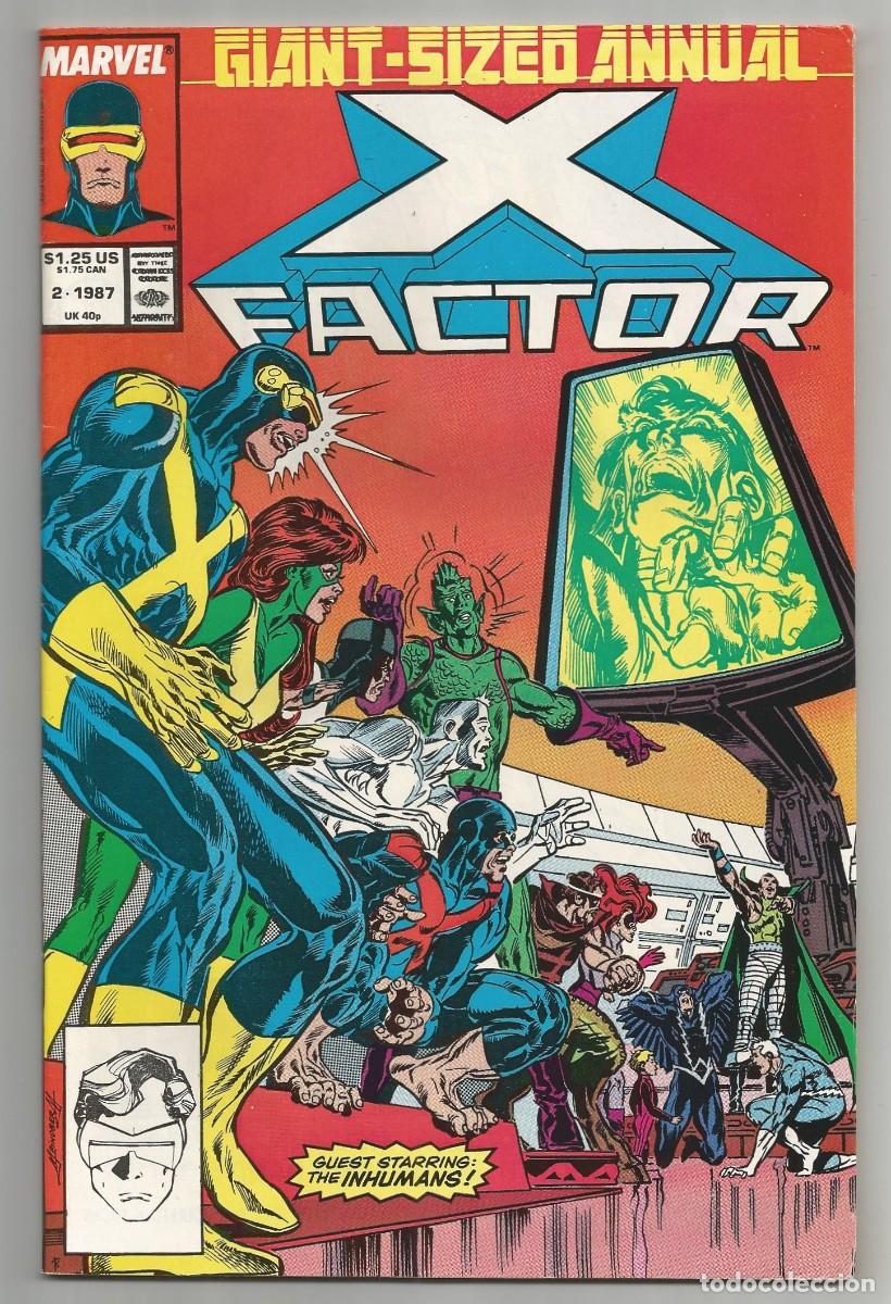 C&oacute;mics: X-FACTOR ANNUAL #2 NM, MARVEL COMICS 1987 - Foto 1